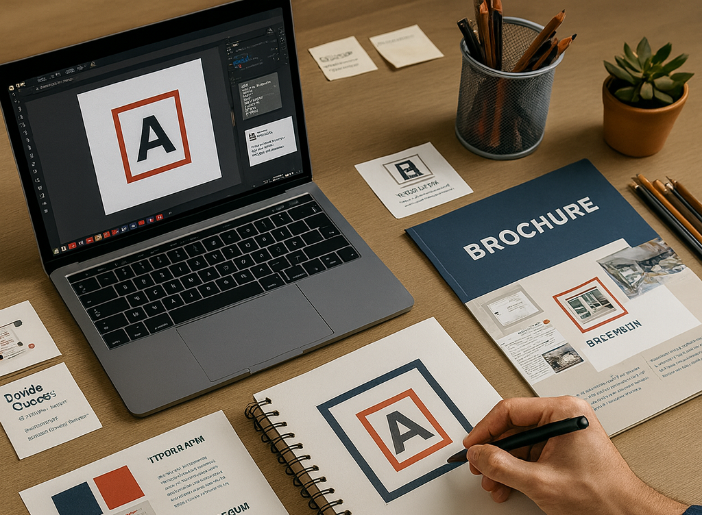 progettazione logo brochure catalogo